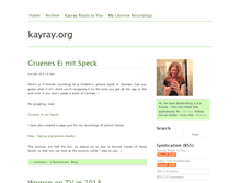 Tablet Screenshot of kayray.org